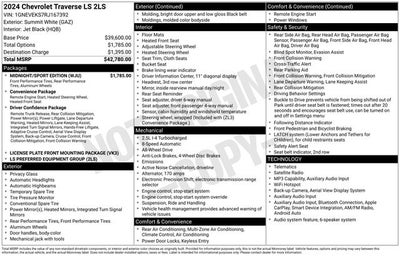 2024 Chevrolet Traverse LS