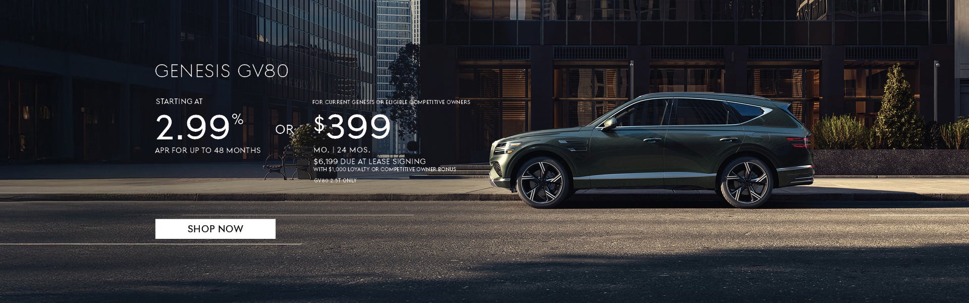 GV80 Lease/APR