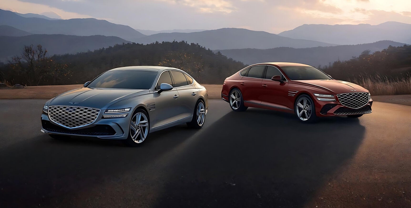 2026 Genesis G80 vs. Competitors Hero