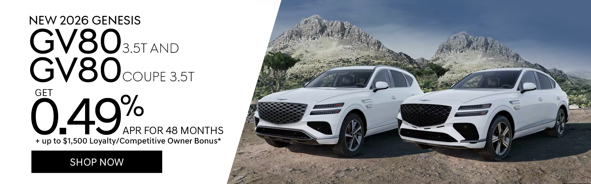 New 2026 Genesis GV80